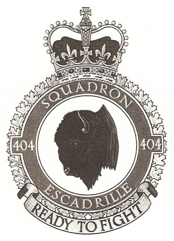 Coat of arms (crest) of No 404 Squadron, Royal Canadian Air Force