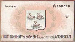 Wapen van Waarder/Arms (crest) of Waarder