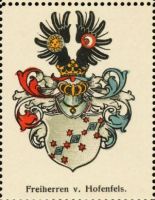 Wappen Freiherren von Hohenfels