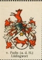 Wappen von Fuchs nr. 3526 von Fuchs