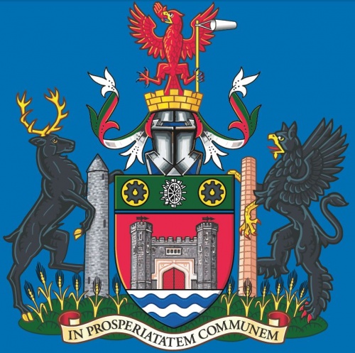 Coat of arms (crest) of Antrim and Newtownabbey