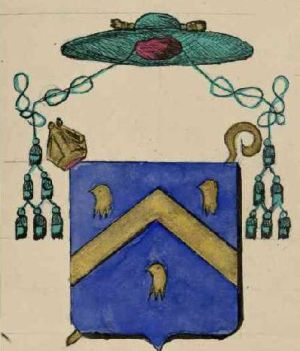 Arms (crest) of Jean-François de Machéco de Bremeux