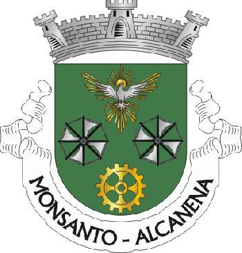 Brasão de Monsanto (Alcanena)/Arms (crest) of Monsanto (Alcanena)
