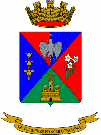 Coat of arms (crest) of 11th Signal Regiment, Italian Army