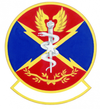 Coat of arms (crest) of the 11th USAF Contingency Hospital, US Air Force