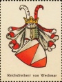 Wappen Reichsfreiherr von Wechmar nr. 1772 Reichsfreiherr von Wechmar