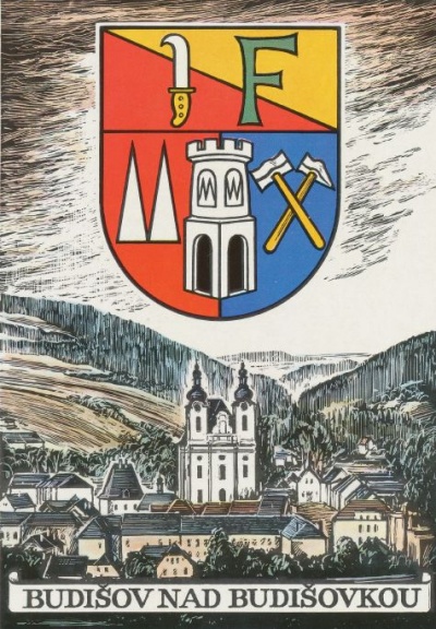 Coat of arms (crest) of Budišov nad Budišovkou