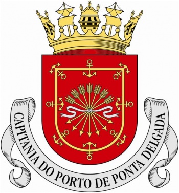 Coat of arms (crest) of Harbour Captain of Ponta Delgada, Portuguese Navy