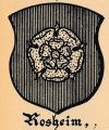 Wappen von Rosheim/ Arms of Rosheim
