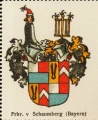 Wappen Freiherr von Schaumberg nr. 3110 Freiherr von Schaumberg