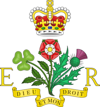 Coat of arms (crest) of the Queen's Body Guard of the Yeomen of the Guard, United Kingdom