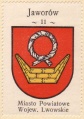 Arms (crest) of Jaworów