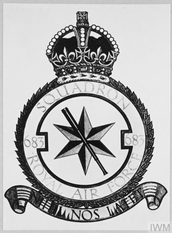 Coat of arms (crest) of the No 683 Squadron, Royal Air Force