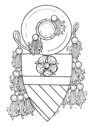 Arms of Francesco Tebaldeschi