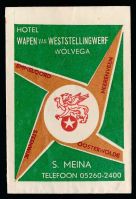 Wapen van Weststellingwerf/Arms (crest) of Weststellingwerf