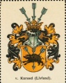 Wappen von Kurssel nr. 1578 von Kurssel
