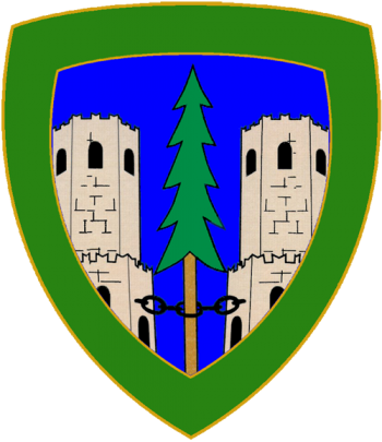 Coat of arms (crest) of the Alpine Brigade Cadore, Italian Army