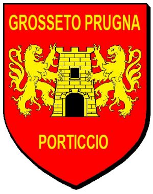 Blason de Grosseto-Prugna/Arms of Grosseto-Prugna