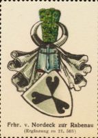 Wappen Freiherren von Nordeck zur Rabenau