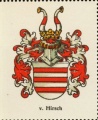 Wappen von Hirsch nr. 3016 von Hirsch