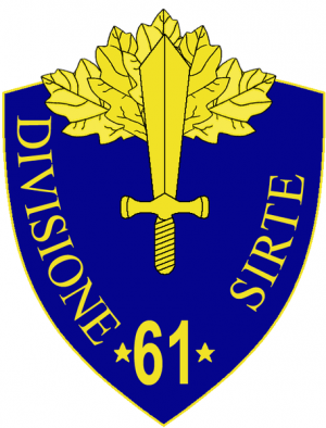 61st Infantry Division Sirte, Italian Army.png