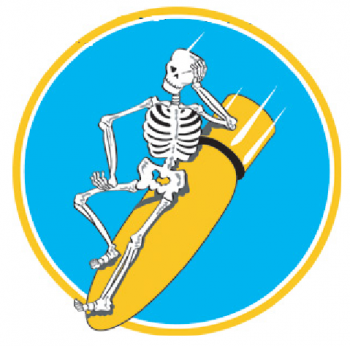 Coat of arms (crest) of the 622nd Bombardment Squadron, USAAF