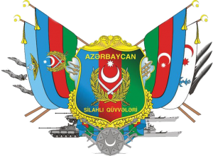Arms (crest) of Military heraldry of Azerbaijan