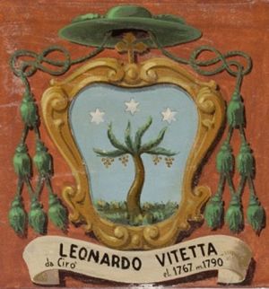 Arms of Giovan Filippo Leonardo Vitetti