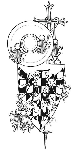 Arms of Giovanni dei Conti