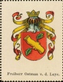 Wappen Freiherr Ostman von der Leye nr. 1299 Freiherr Ostman von der Leye