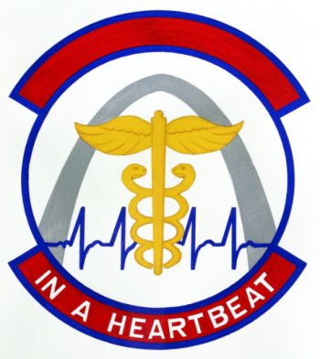 Coat of arms (crest) of the 131st Medical Squadron, Missouri Air National Guard
