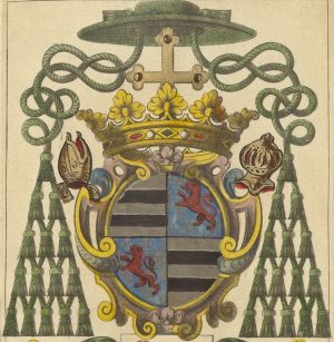 Arms (crest) of Jean-Louis du Bouchet de Sourches