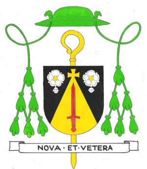 Arms (crest) of Gerald Moverley