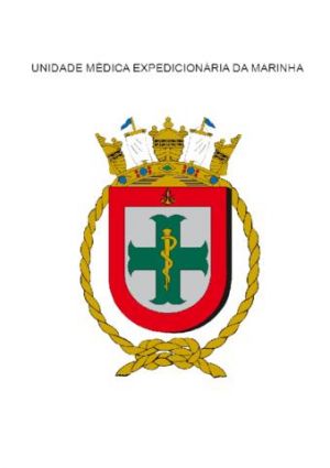 Coat of arms (crest) of the Naval Expeditionary Medical Unit, Brazilian Navy