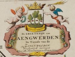 Wapen van Aengwirden/Arms (crest) of Aengwirden