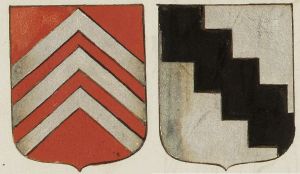 Arms (crest) of Marguerite de Varignières