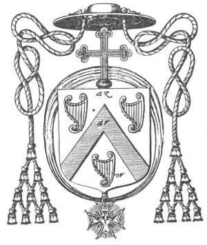 Arms (crest) of Jacques Davy du Perron