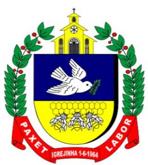 Arms (crest) of Igrejinha (Rio Grande do Sul)