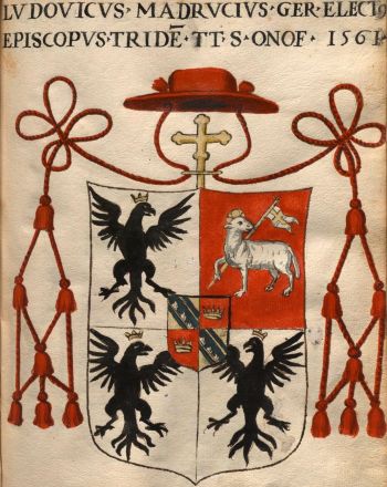 Wappen von Ludovico Madruzzo