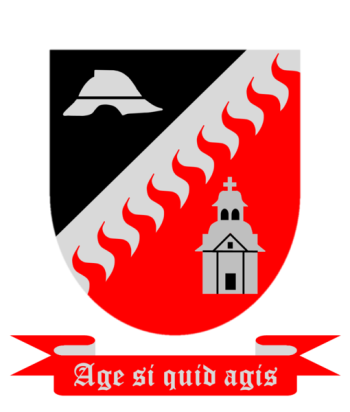 Arms of Virolahden Volunteer Fire Brigade