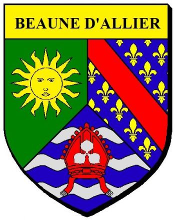 Blason de Beaune-d'Allier/Arms (crest) of Beaune-d'Allier