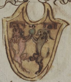 Arms (crest) of Marzio de’ Marzi Medici