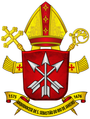 Arms (crest) of Archdiocese of São Sebastião do Rio de Janeiro