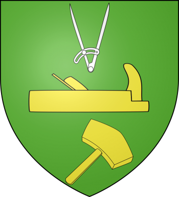 Arms (crest) of Carpenters of Rouen