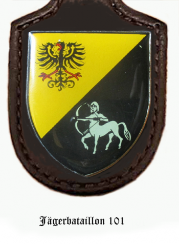 Blason de Jaeger Battalion 101, German Army/Arms (crest) of Jaeger Battalion 101, German Army