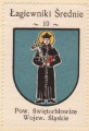 Arms (crest) of Łagiewniki Średnie