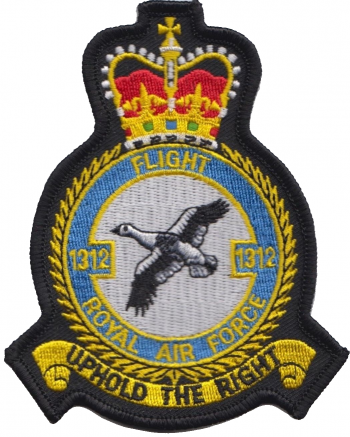 Coat of arms (crest) of the No 1312 Flight, Royal Air Force