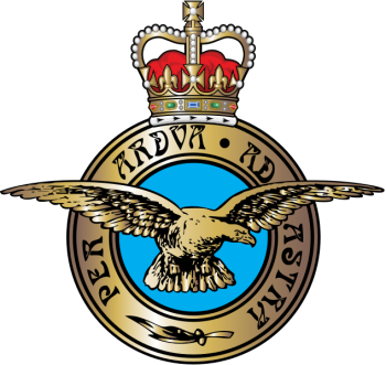 Coat of arms (crest) of the Royal Air Force (RAF)