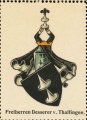 Wappen Freiherren Besserer von Thalfingen nr. 1502 Freiherren Besserer von Thalfingen