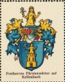 Wappen Freiherren Kürstenwärter auf Kellenbach nr. 1717 Freiherren Kürstenwärter auf Kellenbach